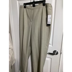 NWT women's jones studio classic fit pants 14W tan